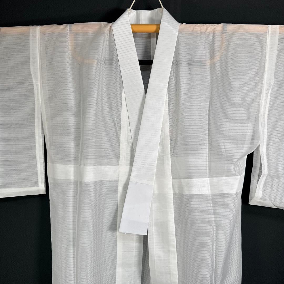 2835★英　はなぶさ★夏　絽　長襦袢★ゆったりめ★極美品★洗える★夏着物に★