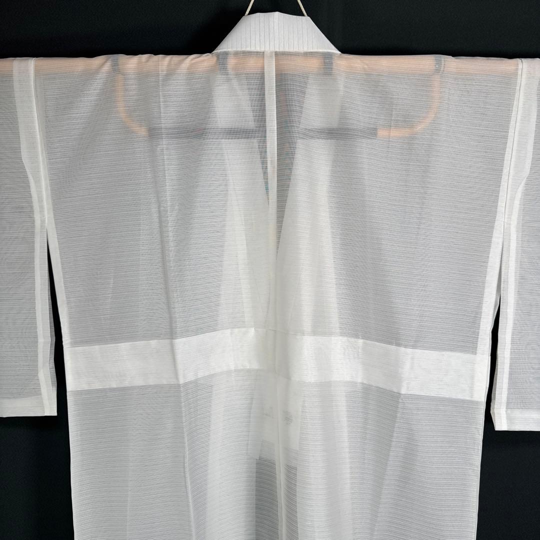 2835★英　はなぶさ★夏　絽　長襦袢★ゆったりめ★極美品★洗える★夏着物に★