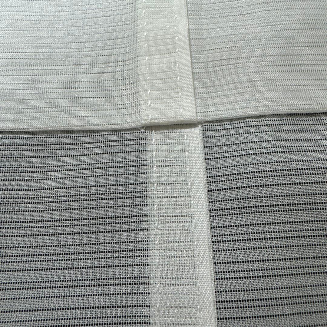 2835★英　はなぶさ★夏　絽　長襦袢★ゆったりめ★極美品★洗える★夏着物に★