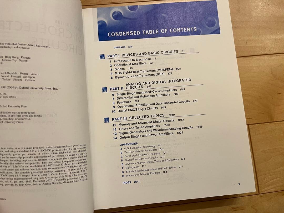 コンピュータ・IT Microelectronic Circuits fifth edition