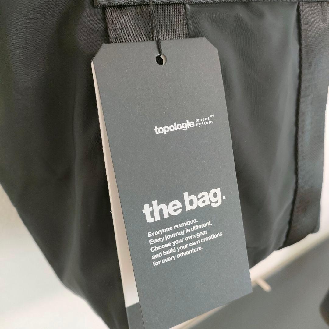 topologie トポロジーサミット トート スモール 　ブラック＆モス