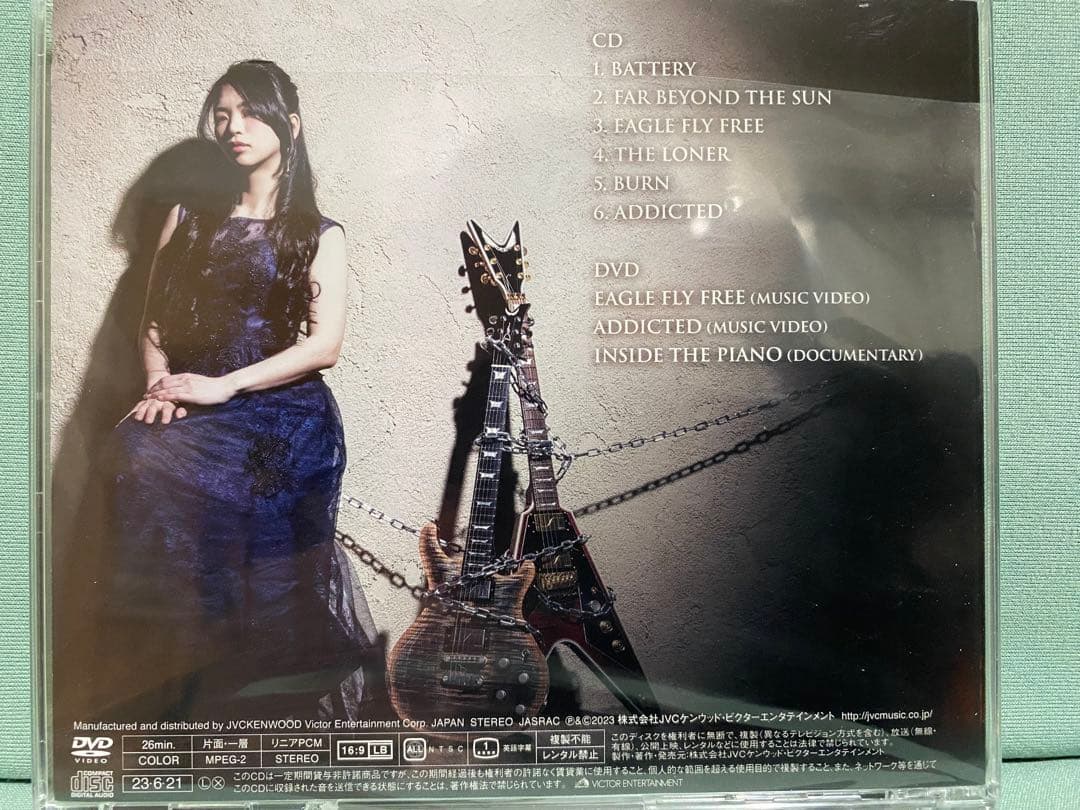 LOVEBITES MIYAKO CD2セット＋サイングッズ