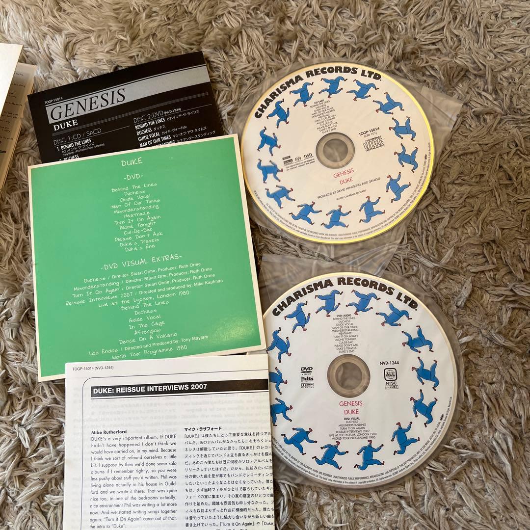 DUKE GENESIS 紙ジャケ