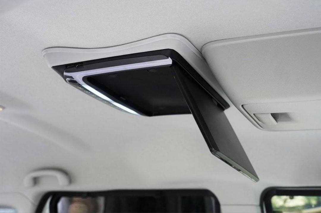 フリップダウンモニター 10.1インチ ブラック