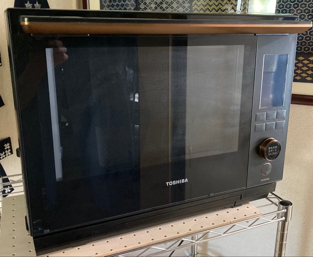 東芝過熱水蒸気オーブンレンジ 形式ER-XD5000(K) 【ジャンク品】