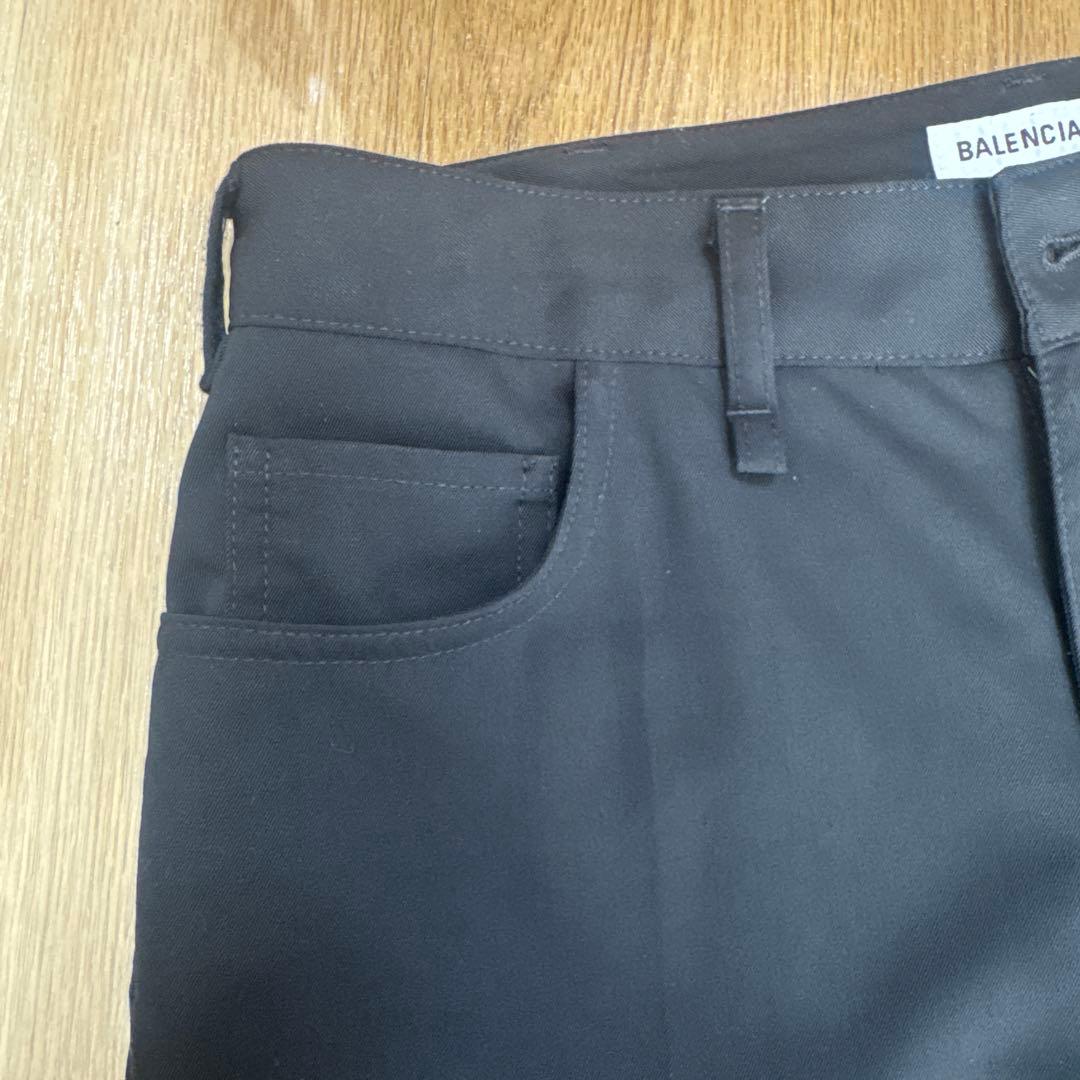 Balenciag スラックス ブラック