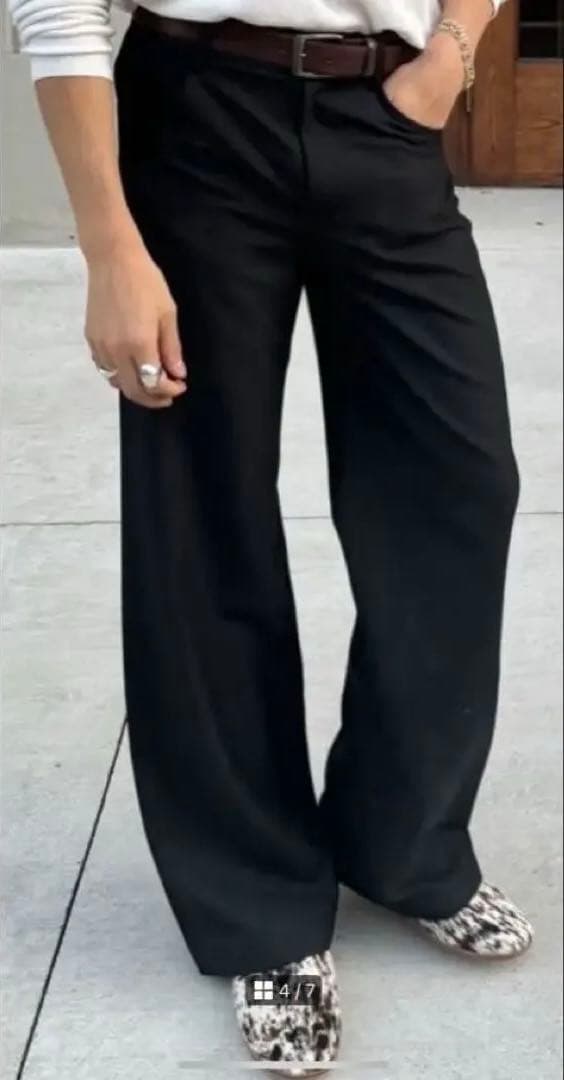 Balenciag スラックス ブラック