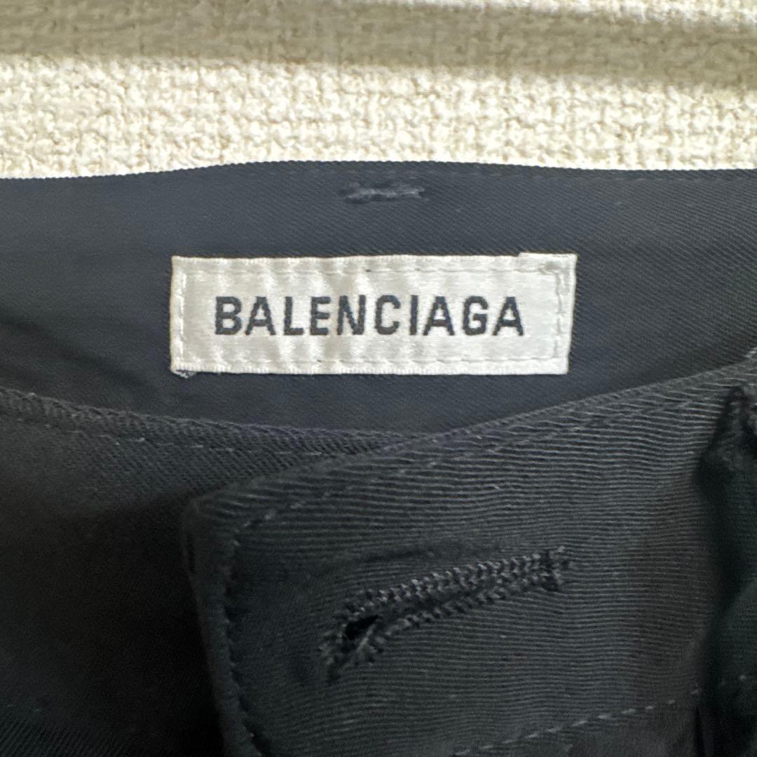 Balenciag スラックス ブラック