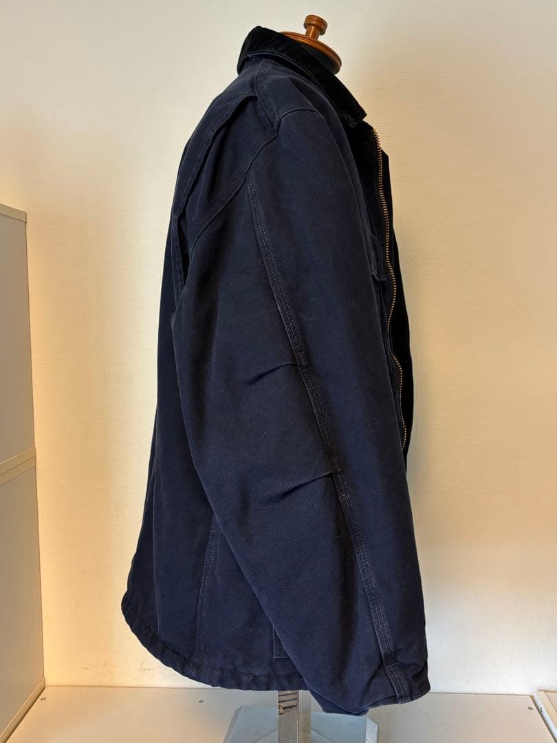 カーハート/トラディショナルジャケット/デトロイト/ダック/アクティブ/ネイビー