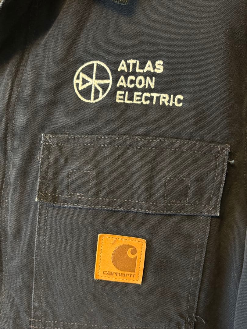 カーハート/トラディショナルジャケット/デトロイト/ダック/アクティブ/ネイビー