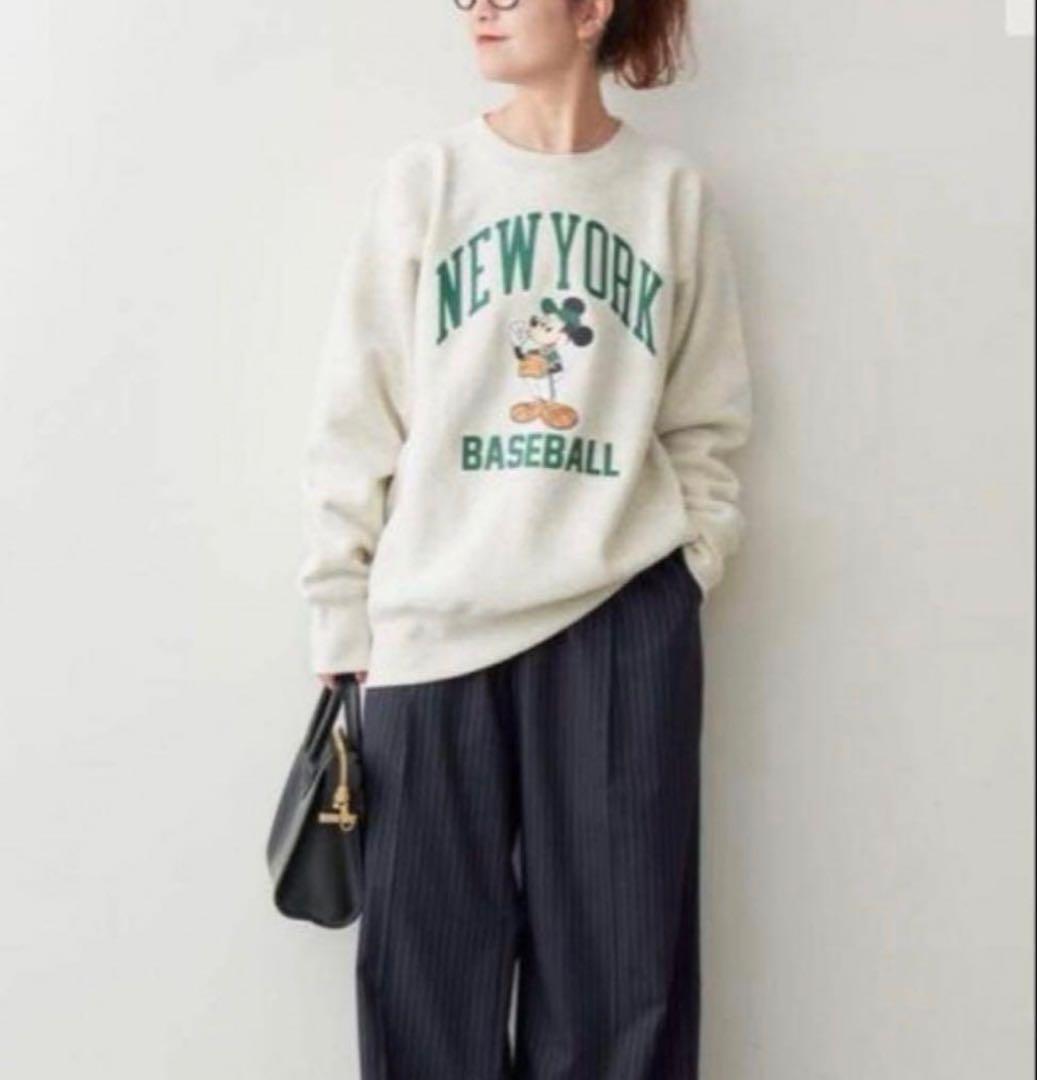 Spick &span Champion ミッキースウェット