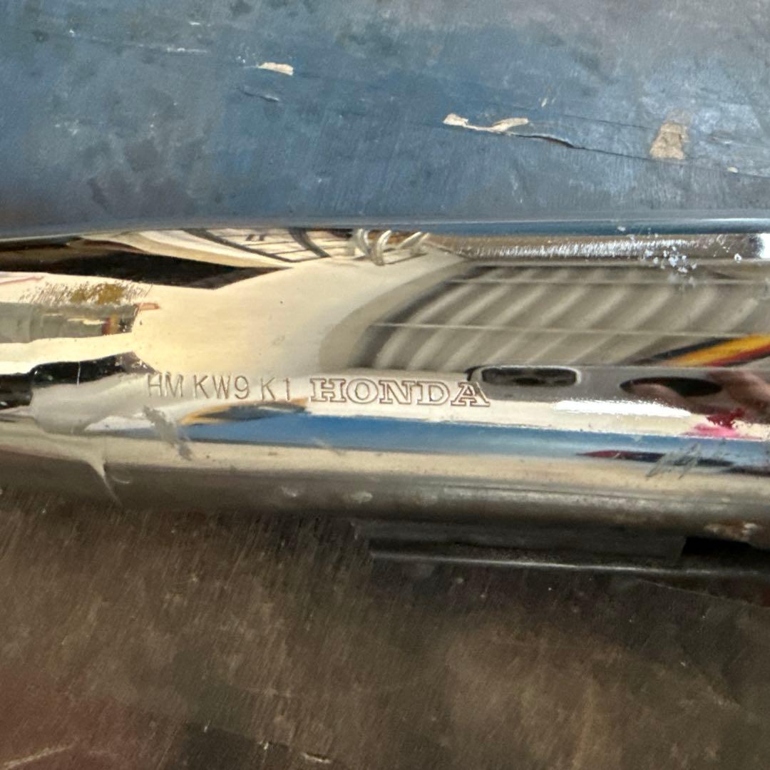 スティード400 純正品マフラー