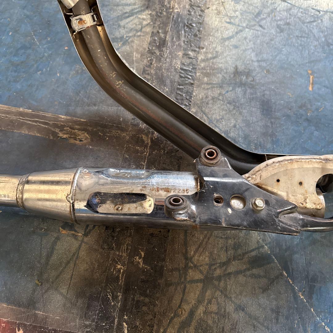 スティード400 純正品マフラー