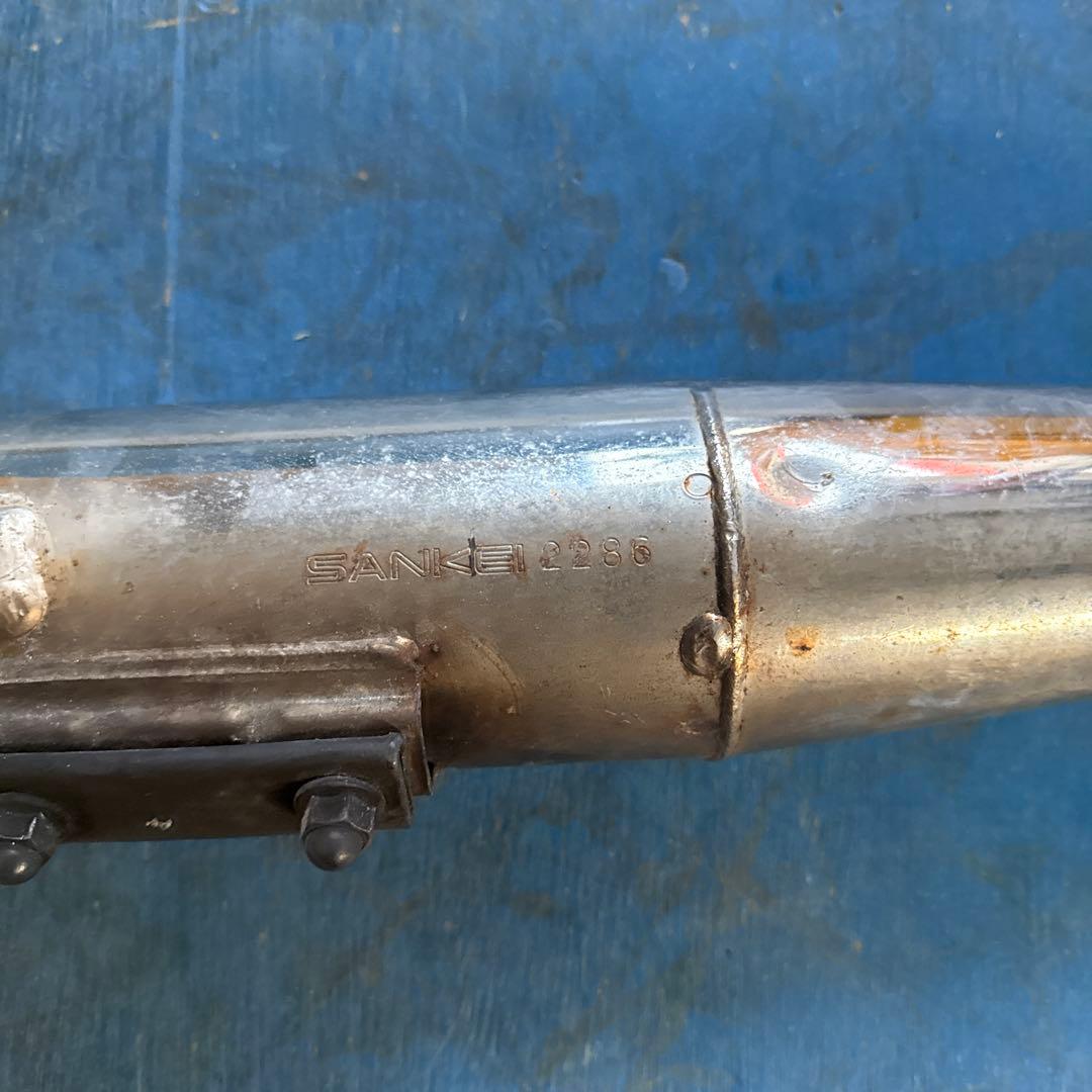 スティード400 純正品マフラー