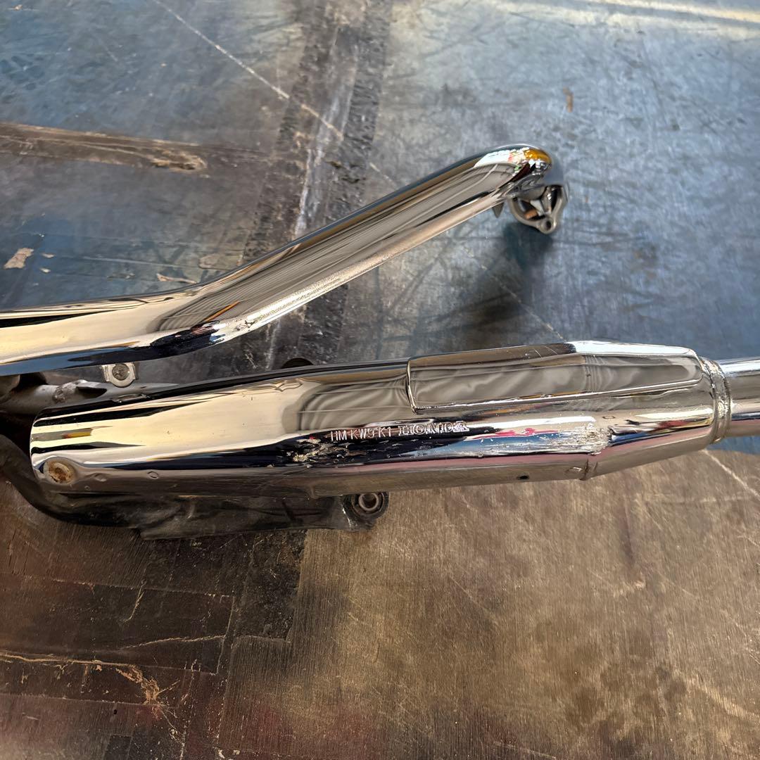 スティード400 純正品マフラー