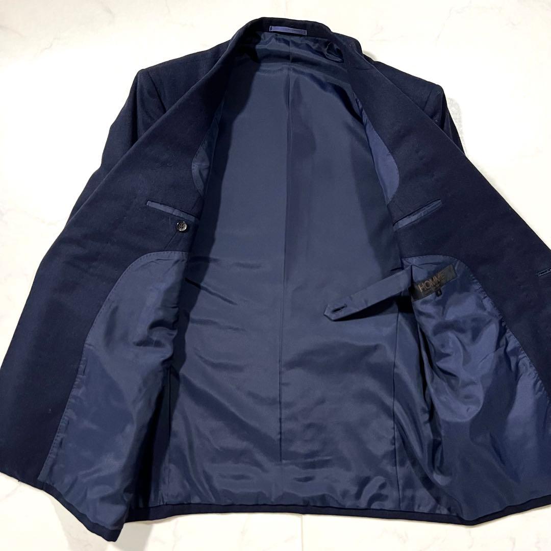 コムデギャルソンオム セットアップ ダブルジャケット ネイビー AD表記なし