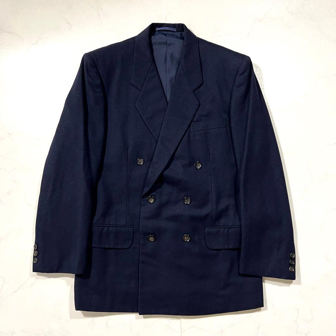 コムデギャルソンオム セットアップ ダブルジャケット ネイビー AD表記なし
