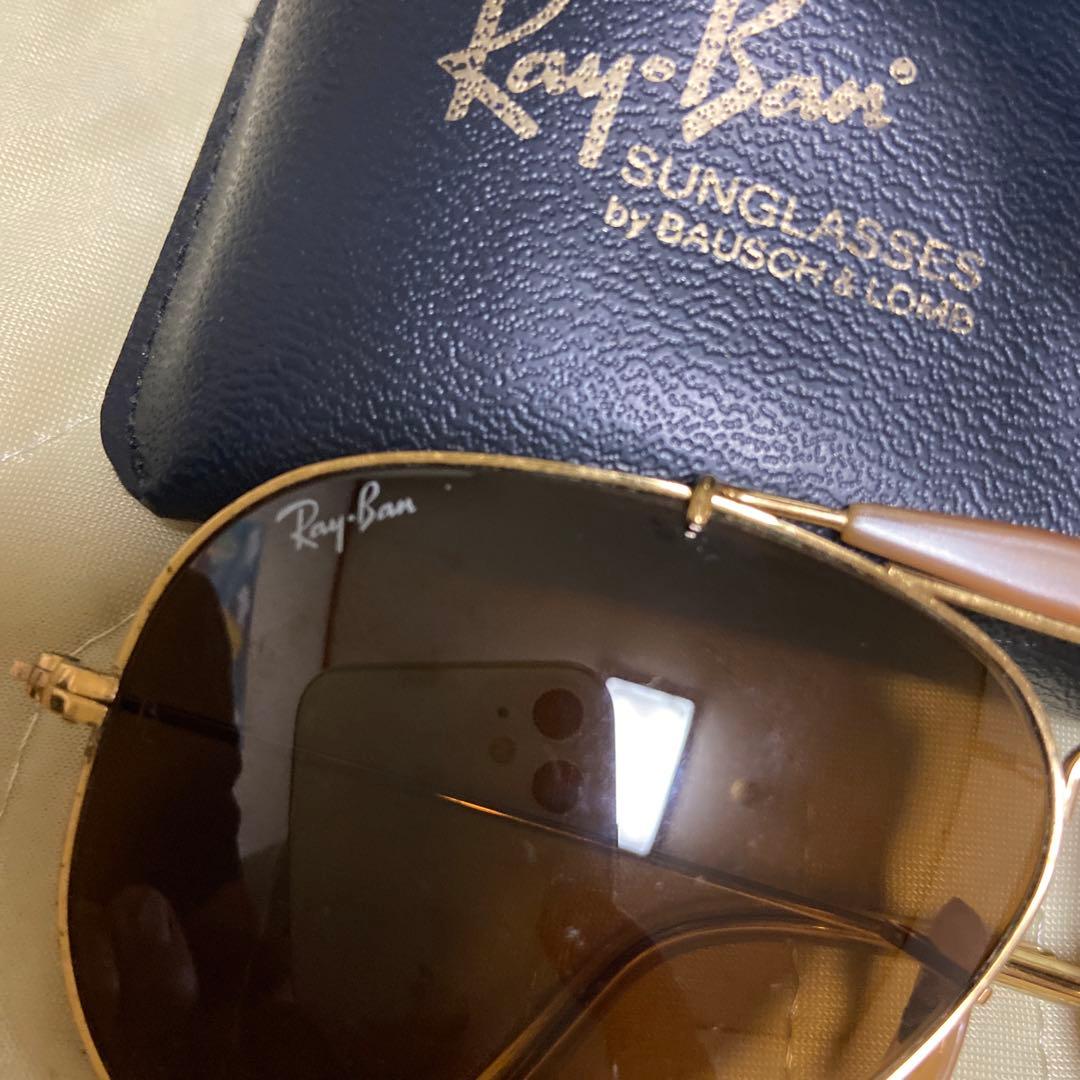 Ray-Ban サングラス ブラウンレンズ ケース付き