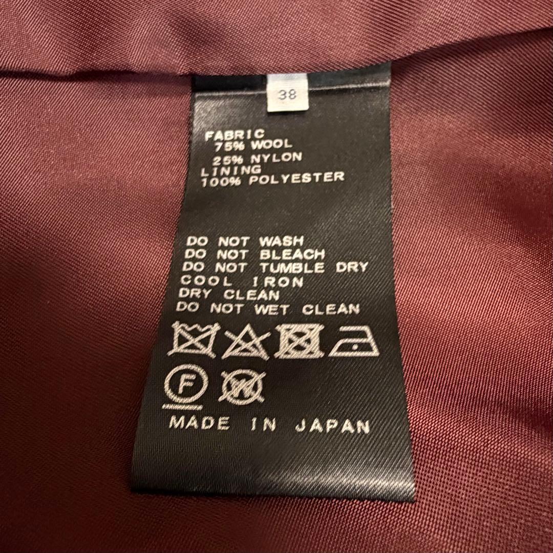 美品 IENA イエナ MANTECO オーバーチェスターコート ネイビー 38