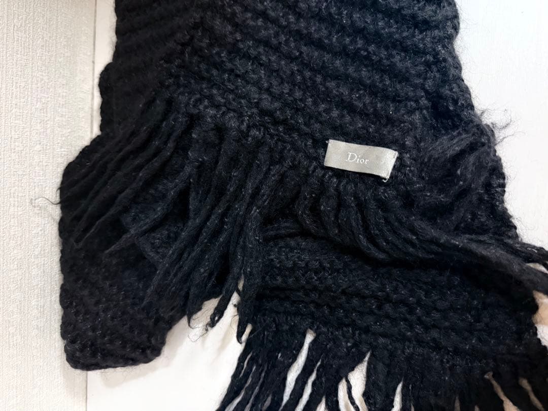 dior homme ディオールオム ０５A/W フリンジマフラー