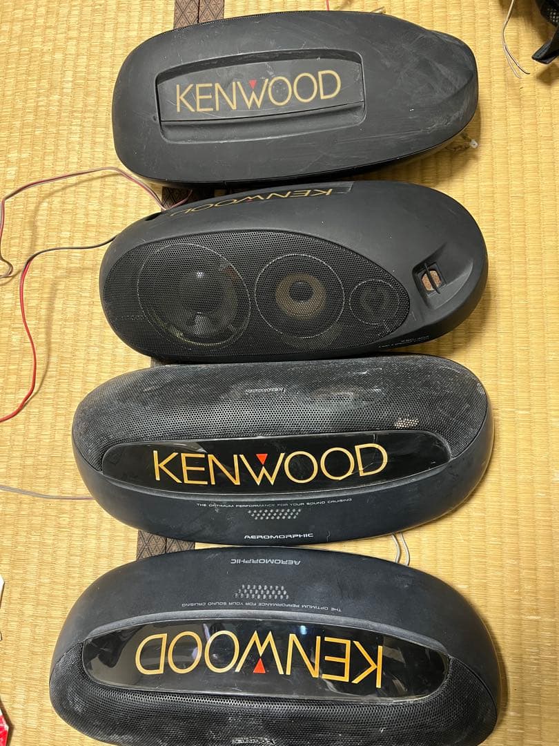 ジャンク品KENWOOD KSC-660 & KSC- 404スピーカー