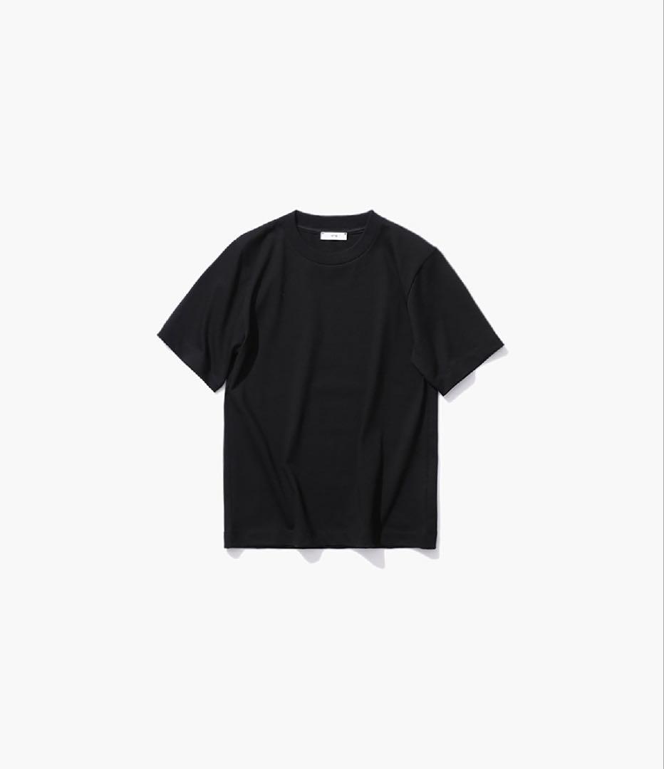 ATON★黒Tシャツ★カットソー★12/- AIR SPINNING★金子綾