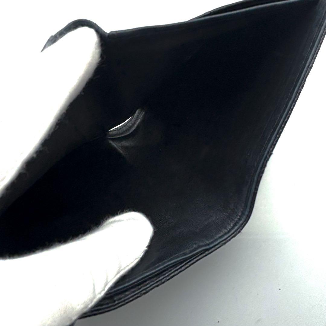 【極美品✨】シャネル 財布 ビコローレ キャビア Wホック 二つ折