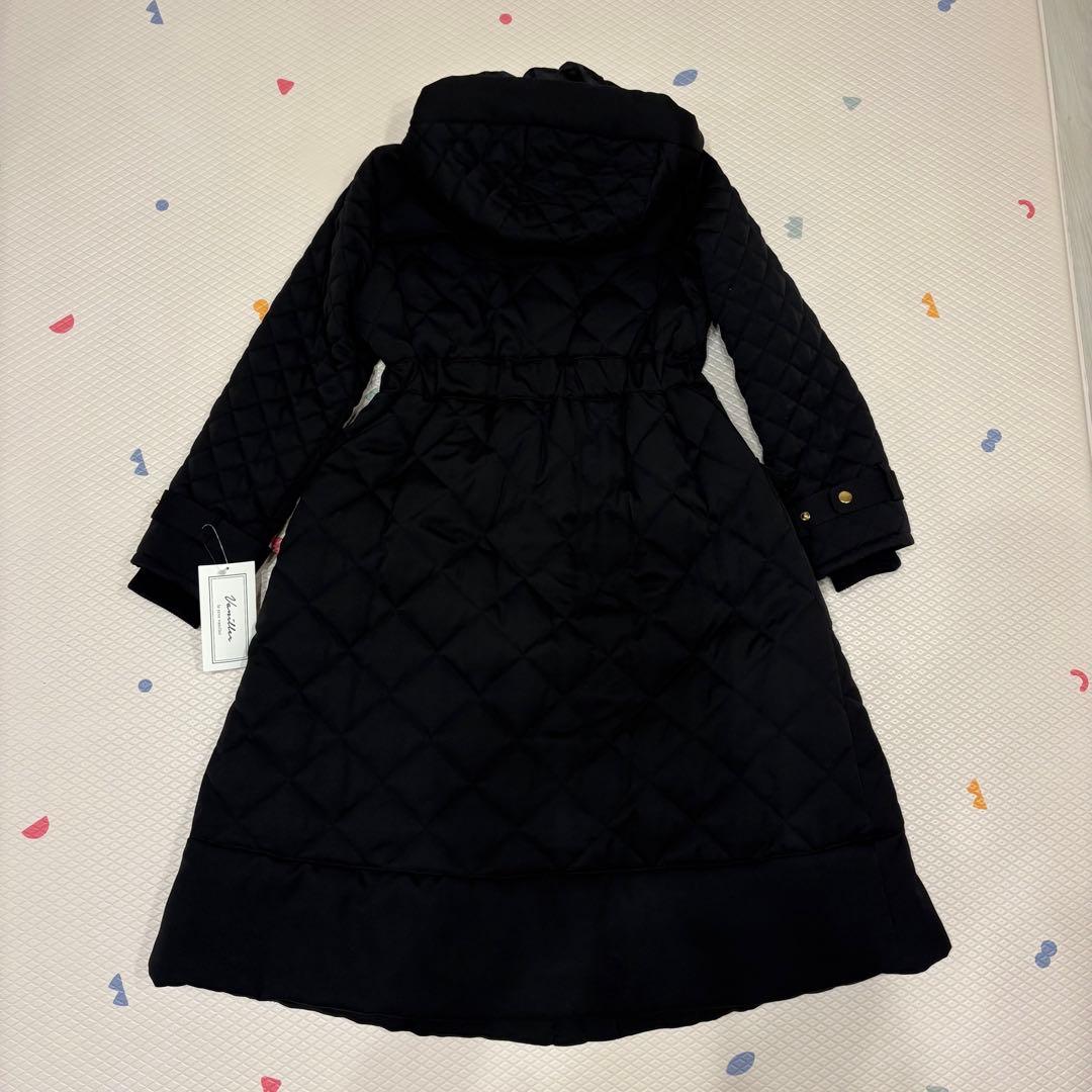 【新品未使用】le reve vaniller キルティングフェイクダウンコート