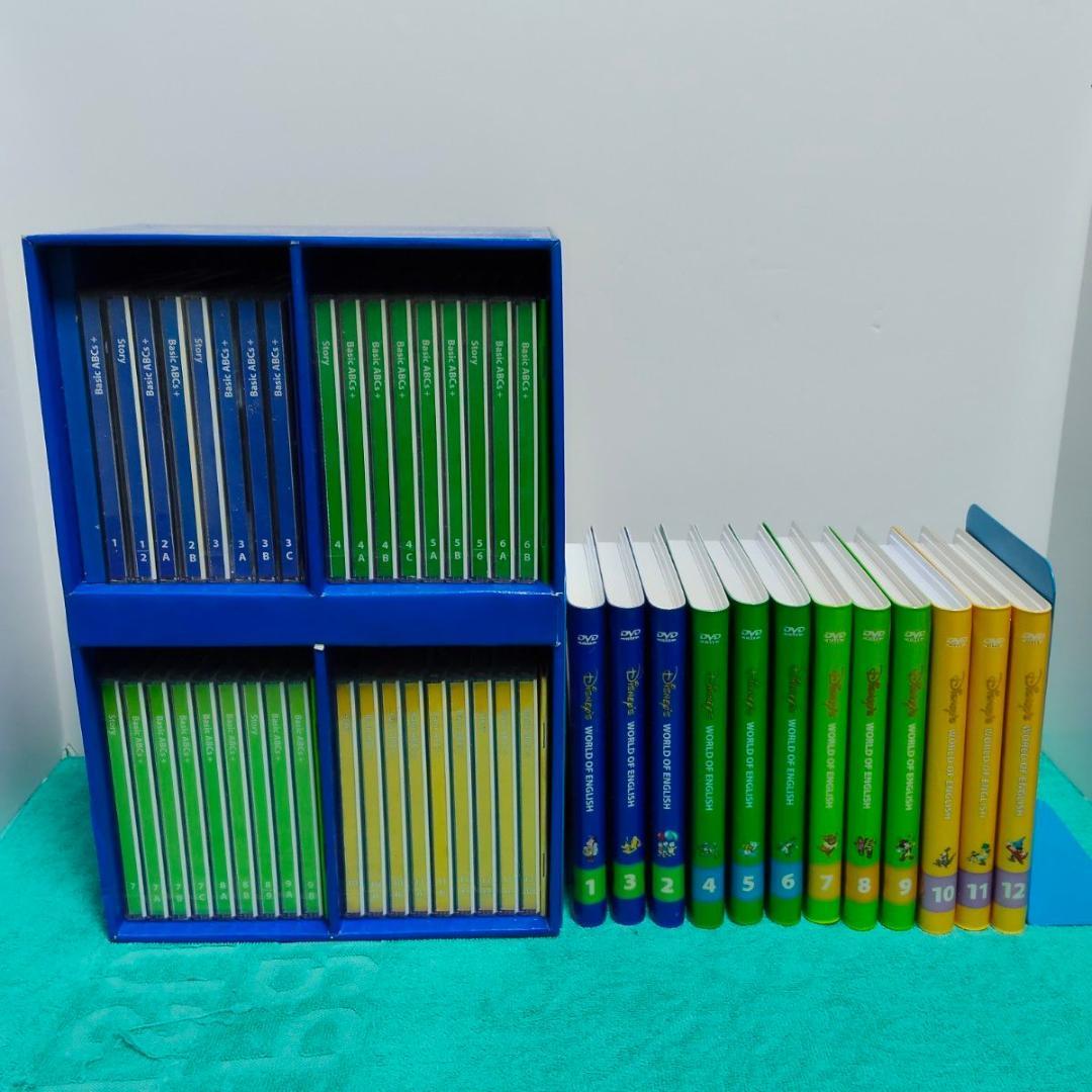 ディズニー英語教材 step by step Basic ABCs+ DVDCD