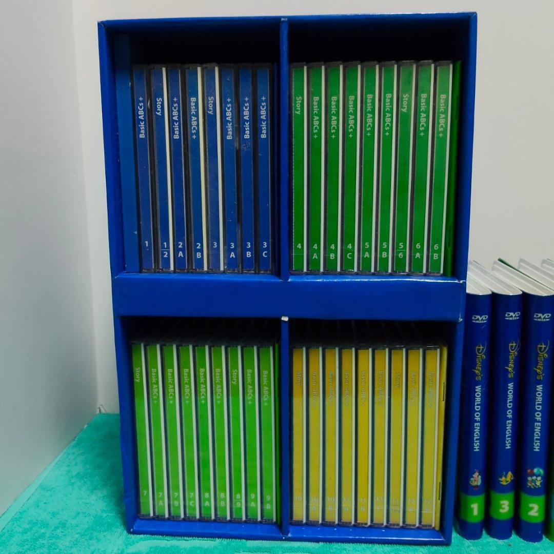 ディズニー英語教材 step by step Basic ABCs+ DVDCD