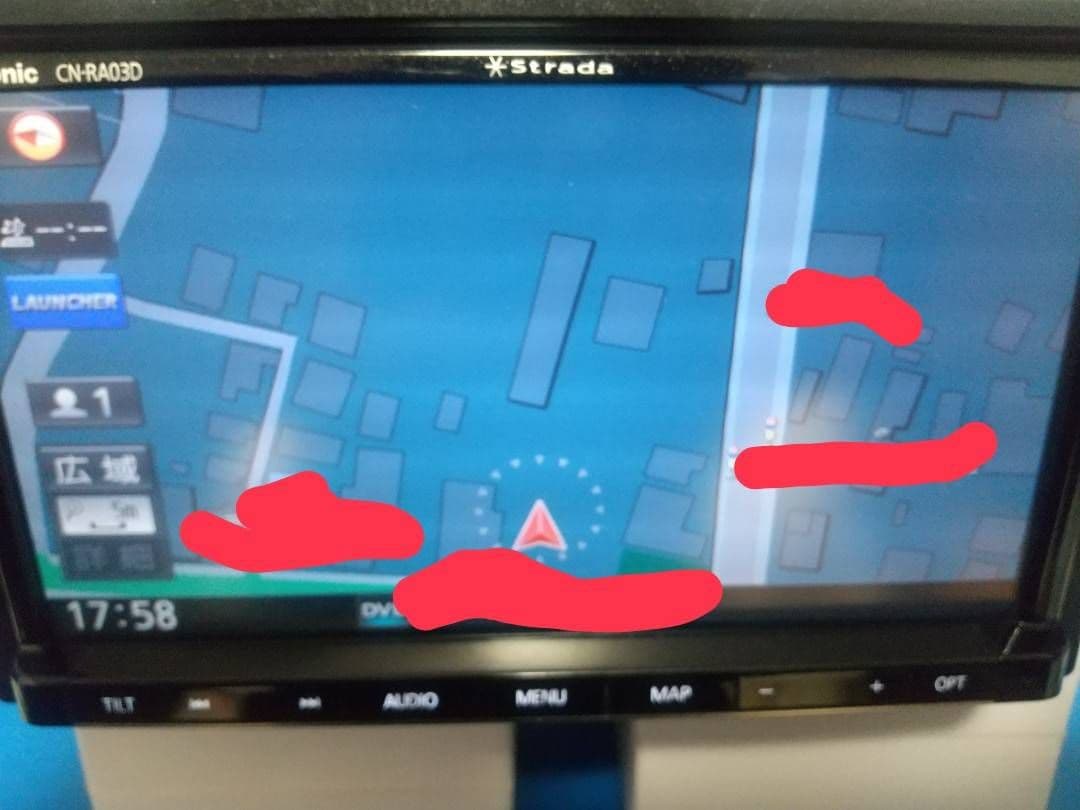 PanasonicストラーダCN-RA03D