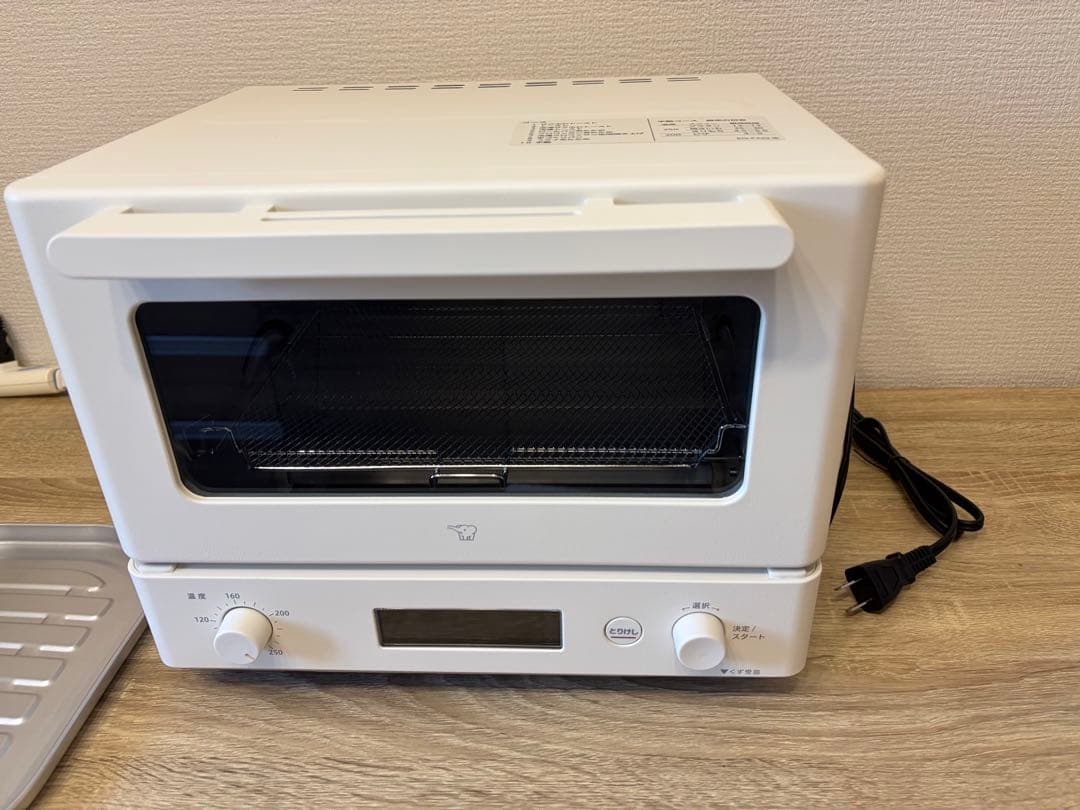 象印 オーブントースター STAN. ホワイト EQ-FA22-WA 箱無し