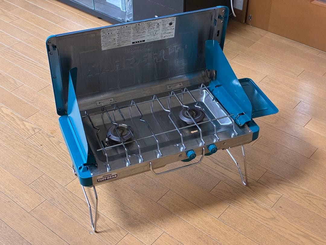 象印 ツーバーナーコンロ GTA-S40-XA フリースタンドセット