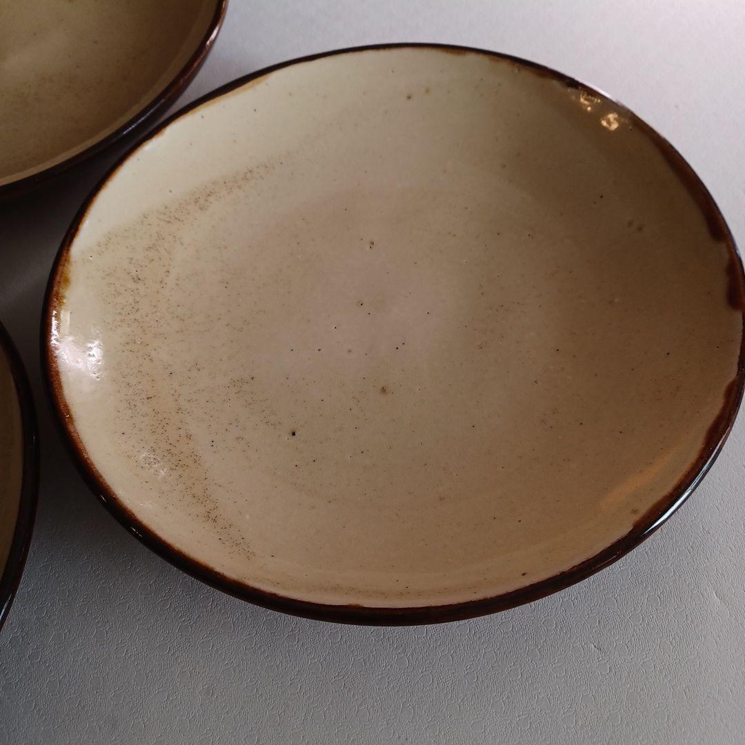 人気陶芸作家　柴田雅章さん作　スリップウェア　丸皿