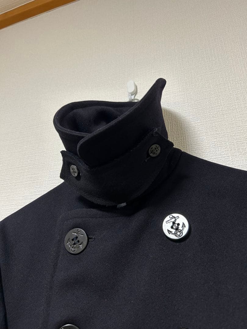 ヴィンテージ 40s US NAVY USN Pコート10ボタン 米軍