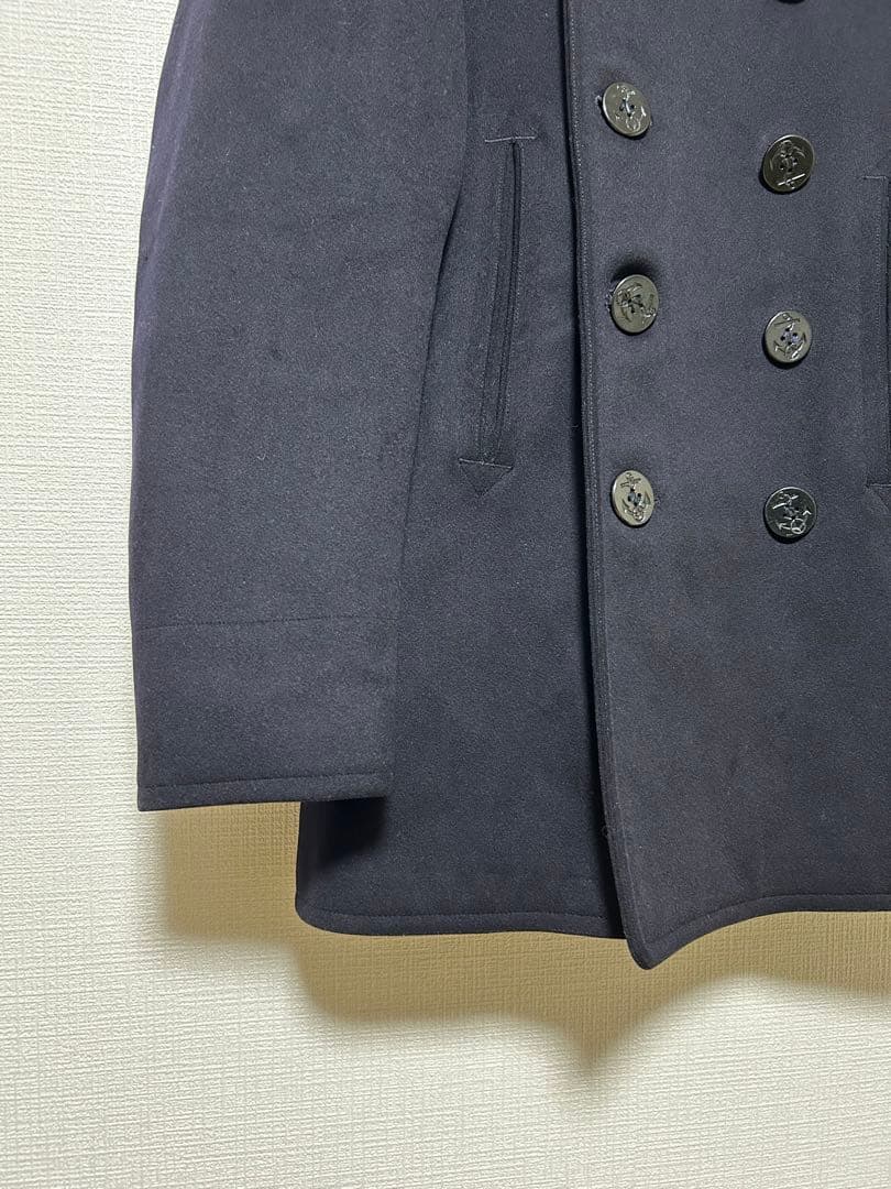 ヴィンテージ 40s US NAVY USN Pコート10ボタン 米軍