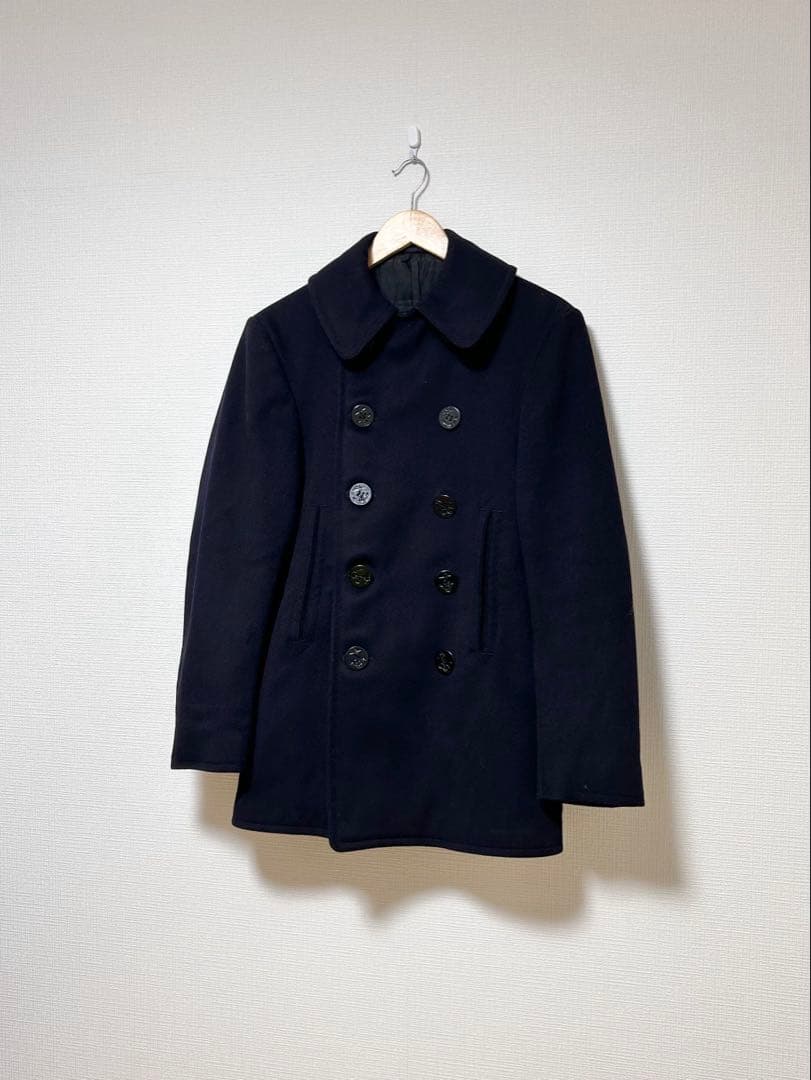 ヴィンテージ 40s US NAVY USN Pコート10ボタン 米軍