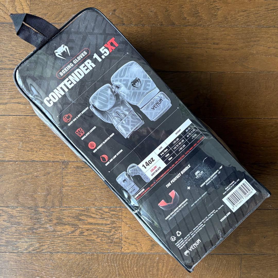 Venum ボクシンググローブ 12オンス グレー UFC 総合格闘技 ベナム