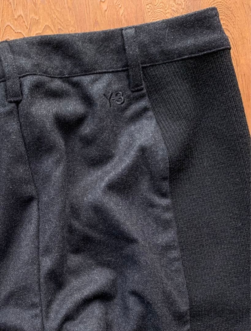 Y-3 / ウールリブパンツ