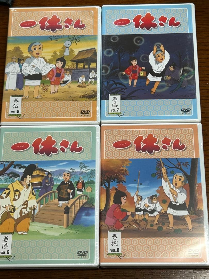 ジャック　一休さんDVD BOX 全10巻　未開封品あり　母上さまシリーズ