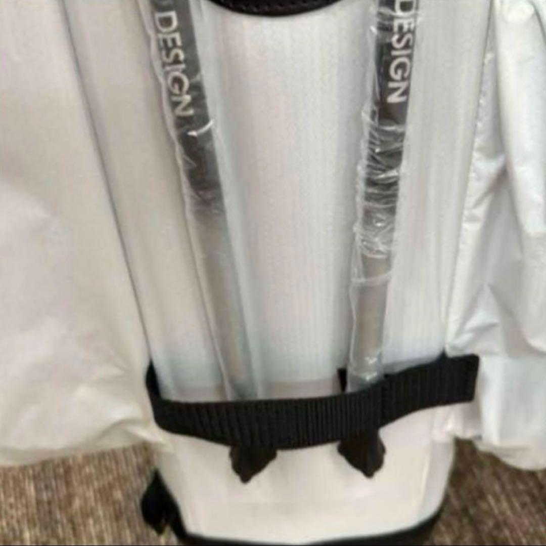 グラファイトデザイン　キャディーバック　白　2023年モデル