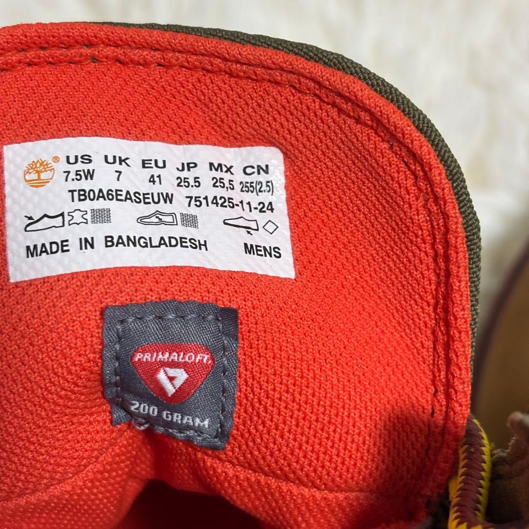 【未使用級】ティンバーランド ブーツ　ヘリテージ 6インチ 25.5cm