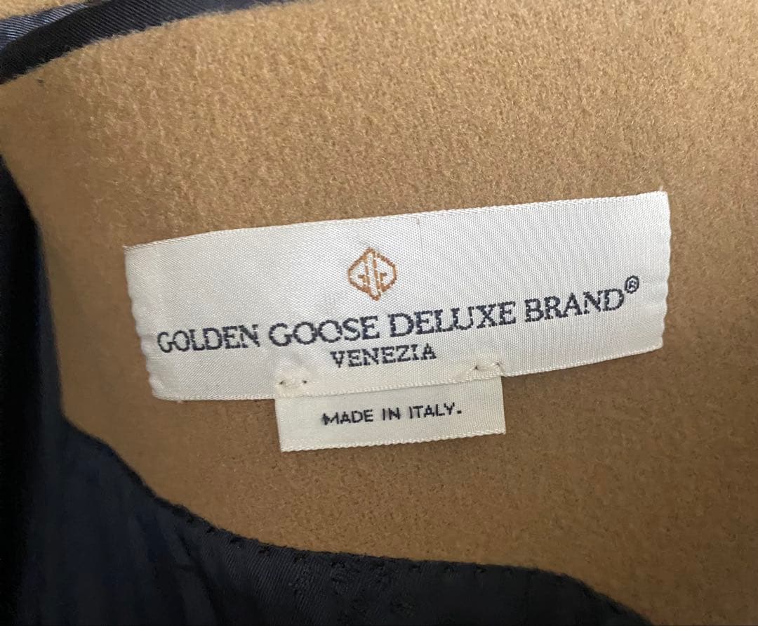 美品　ゴールデングース　ダブルコート　ウール　Golden 
