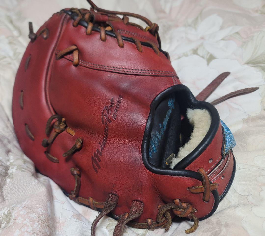 ミズノプロオプションオーダーグラブ&ファーストミット(ダイバーシティーブルー)