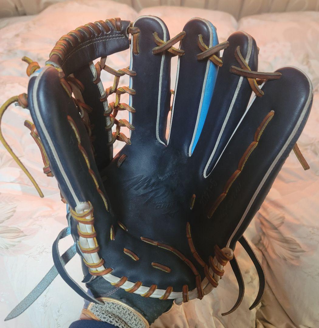 ミズノプロオプションオーダーグラブ&ファーストミット(ダイバーシティーブルー)