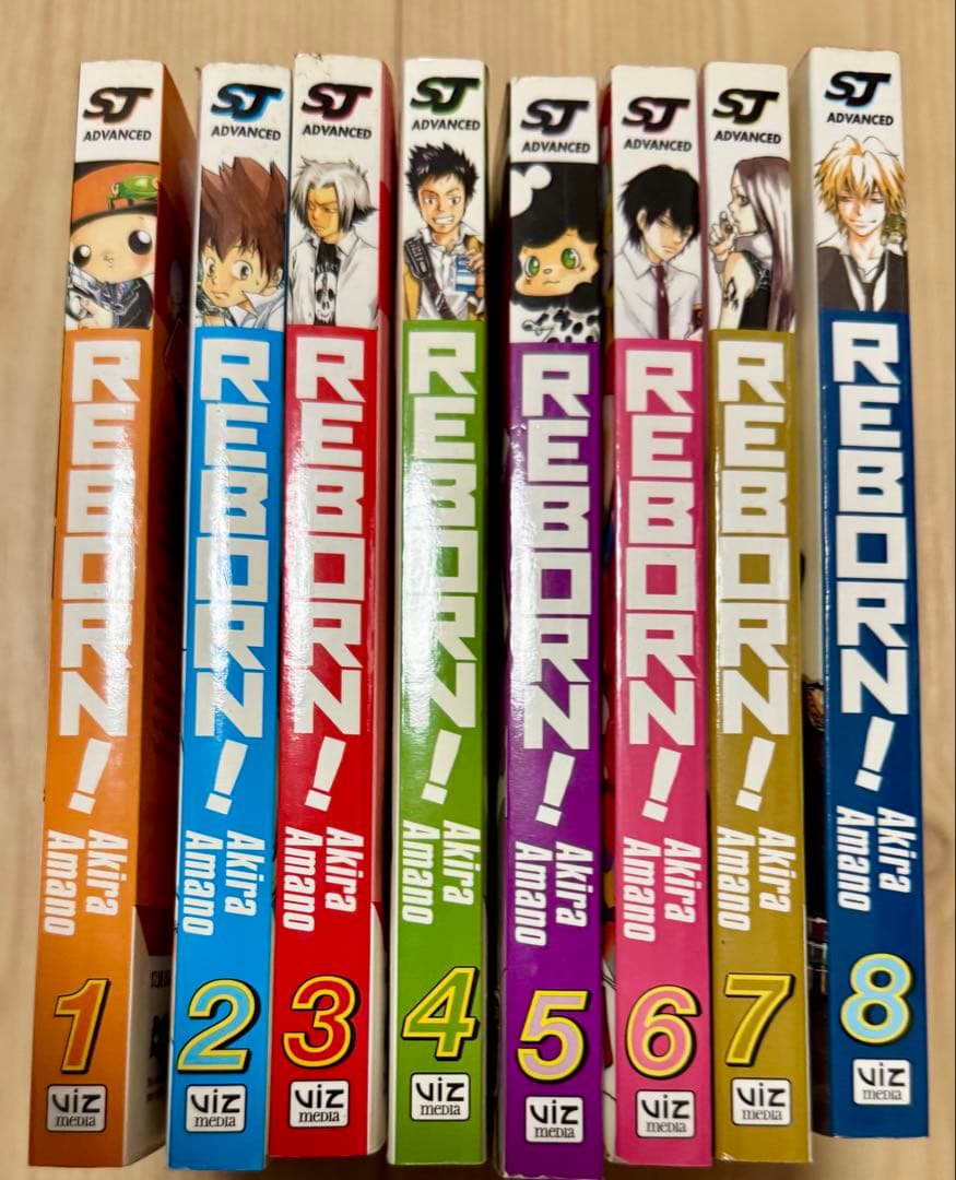 家庭教師ヒットマンREBORN! 英語版　漫画　English Manga