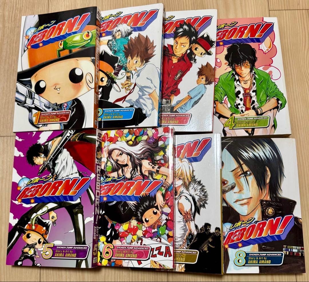 家庭教師ヒットマンREBORN! 英語版　漫画　English Manga