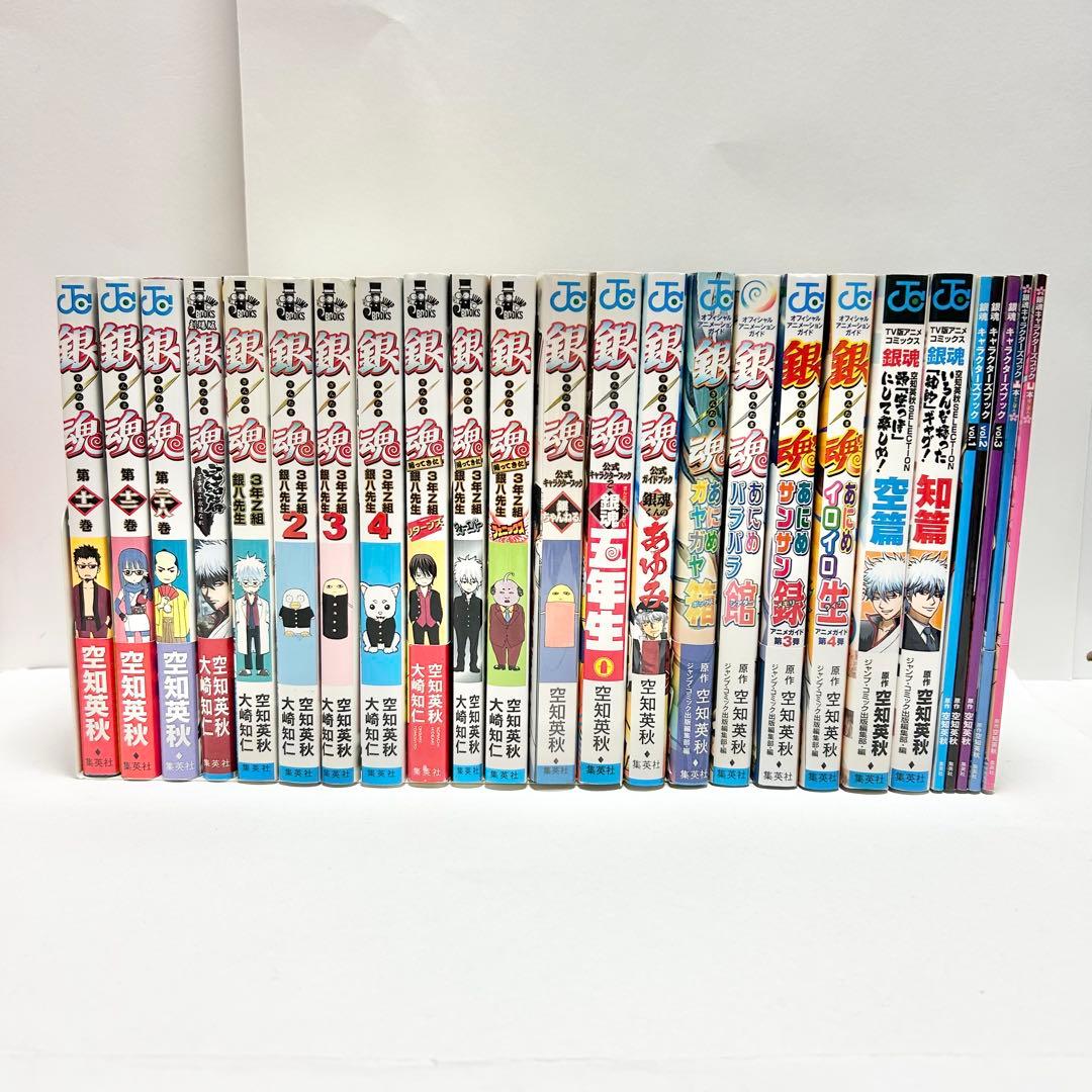 【送料込み】《25冊セット》銀魂 関連本 小説 キャラクターブック 特典多数