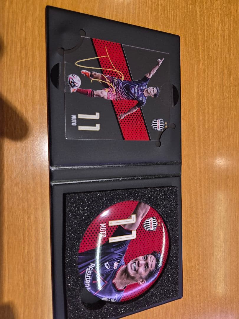 ヴィッセル神戸　武藤 嘉紀 　コレクションブック　ガラポン