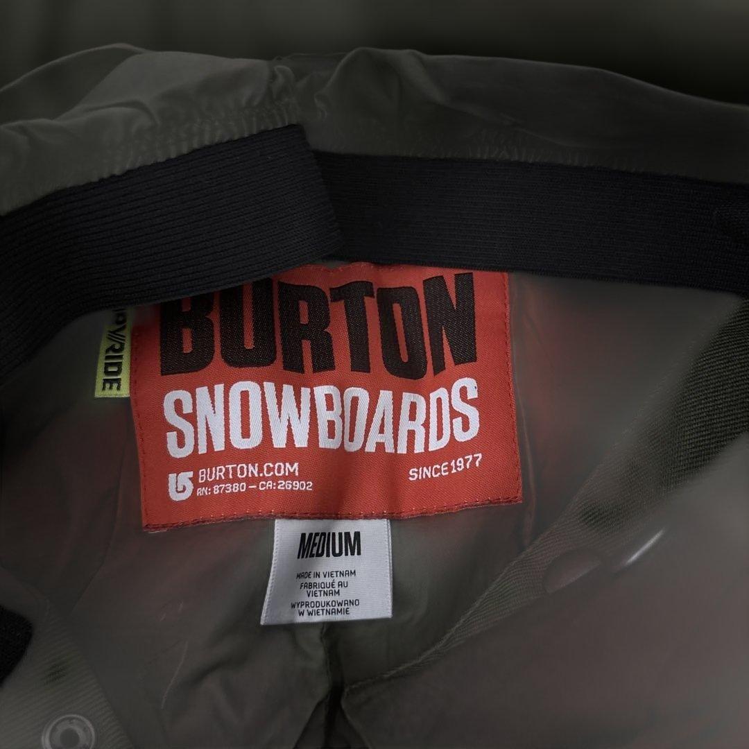 BURTON スノーボードパンツ オリーブグリーン